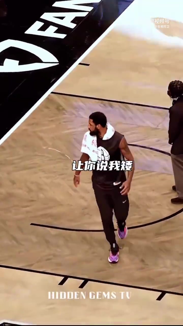 你不對勁！原來歐文一心想著要隔扣杜蘭特，并將其撂倒在地